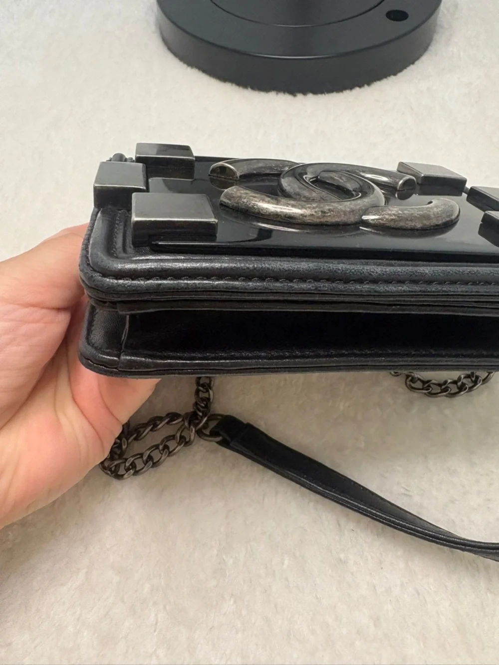 CHANEL Boy Lego Brick Crossbody Bag - Picture 6 of 11